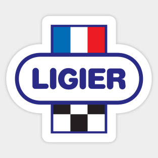 Ligier F1 Team logo 1981-83 Sticker